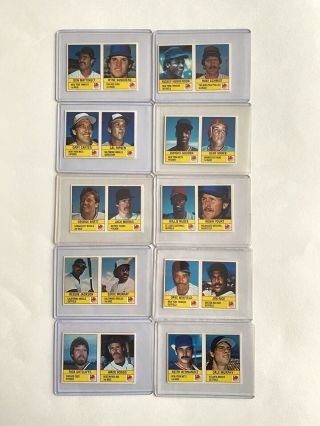 Vintage 1986 Dorman’s Cheese Baseball Complete Set 20 Cards Mattingly Henderson