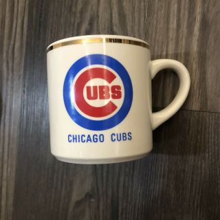 Chicago Cubs 1984 National League East Champions Coffee Cup Vintage