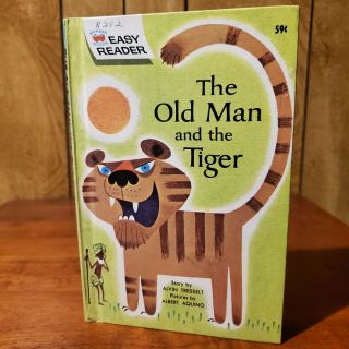 Vintage Easy Reader The Old Man And The Tiger By Alvin Tresselt 1965