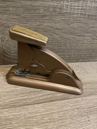 Vintage Swingline No.  3 Green Speed Stapler Art Deco Office Desk Industrial