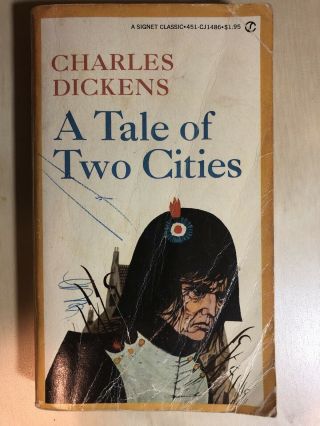 Vintage Charles Dickens A Tale Of Two Cities Signet Classics