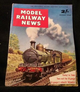 Model Railway News 1960 August Two Rail For O Gauge Signalling For Model Rys