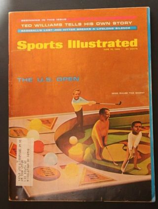 Sports Illustrated June 10 1968 Ted Williams Jack Nicklaus