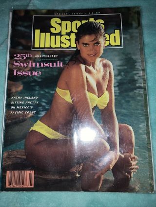 1989 Kathy Ireland Sports Illustrated 25th Anniversary Swimsuit Issue