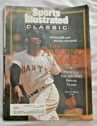 1992 Sports Illustrated Willie Mays San Francisco Giants