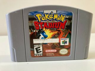 Pokemon Stadium Nintendo 64 Authentic N64 Vintage Game Cartridge