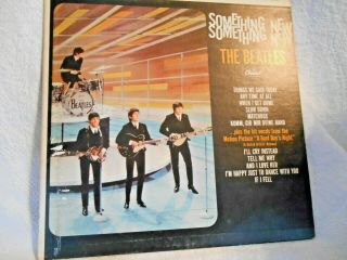 Vintage Beatles 33 - 1/3 Vinyl Record Album - Something