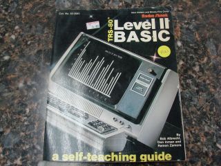 Vintage Radio Shack Trs - 80 Level Ii Basic A Self - Teaching Guide By Bob Albrecht