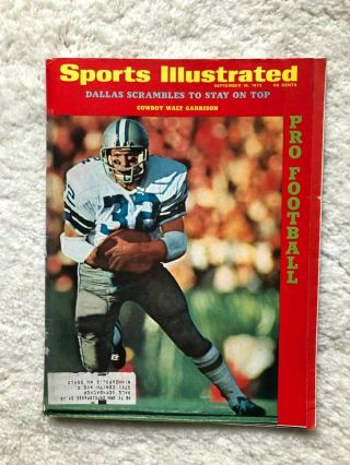 Sports Illustrated Walt Garrison Dallas 1972 Munich Olympics Mark Harmon Ucla