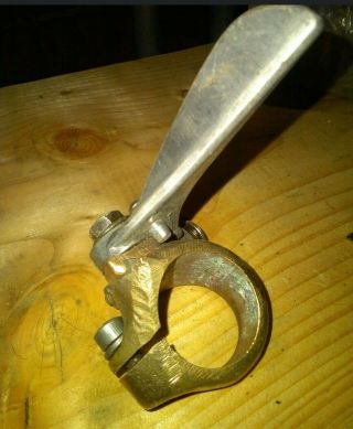 Vintage 1940s Mall Model 6 Chainsaw Throttle Control Lever