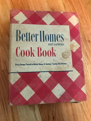 Vintage Better Homes And Gardens Cookbook 1951 23 Rd Printing 1950 