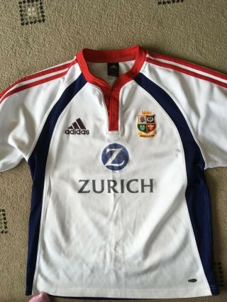 British & Irish Lions Away Rugby Shirt M Vintage / Retro