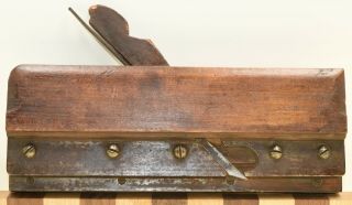 Vintage 1 " A.  C.  Bartletts T&g Groove Groove Molding Plane (inv G534)