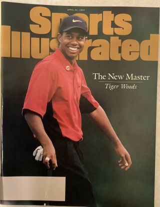 Tiger Woods Sports Illustrated December 1997 The Master