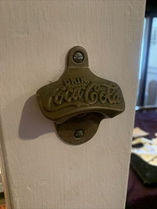 Vintage Mount Drink Coca Cola Bottle Opener 3