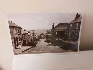 Collectable.  Vintage Postcard.  Constantine.  Cornwall.  Real Photo.  Falmouth