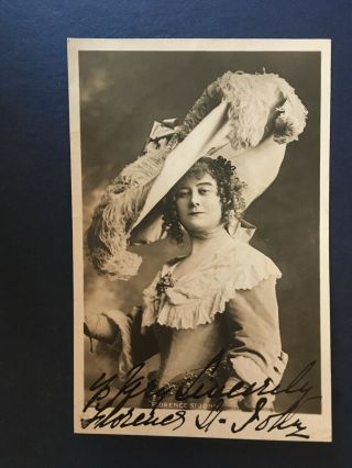 Florence St John - Actress & Singer - Signed Vintage Photograph
