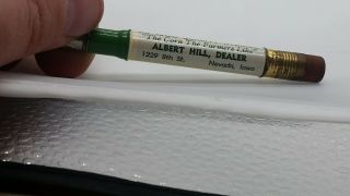 Vintage " Dekalb Quality Hybrids,  Nevada,  Iowa " Bullet Pencil