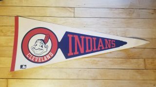 Vintage Pennant Cleveland Indians 1970 