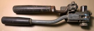 Vintage AJ Gerrard Steel Binder Ratcheting Banding/Strapping Tool Chicago ILL 2
