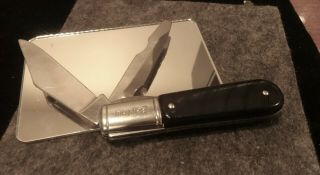 Vintage Barlow Colonial Prov.  Ri 2 Blade Folding Pocket Knife