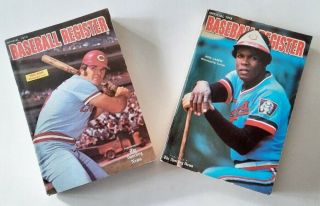 1974 And 1978 Sporting News Baseball Registers Pete Rose And Rod Carew