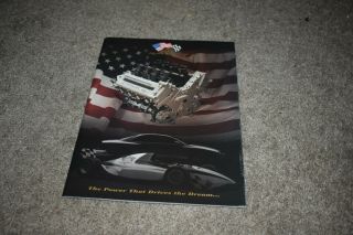 1997 Oldsmobile Aurora V8 Brochure Pace Car Race Car Engine Production Car