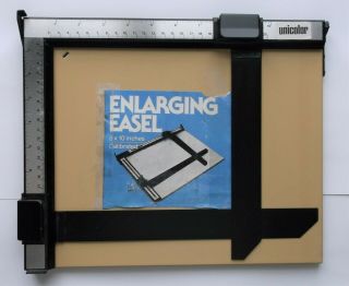 Vintage Enlarging Easel 8x10 Photography Darkroom Printing Enlarger Film Slides