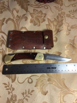 Vintage Schrade Made In Usa Lb - 7 Knife Lb7 Old Case 524182