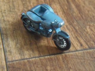 Vintage Matchbox Lesney Triumph T110 Motorcycle And Sidecar No 4 Collectible