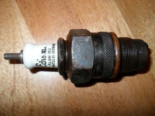 Vintage Edison Z - 88 Spark Plug,  Marked Albanite Made In Usa