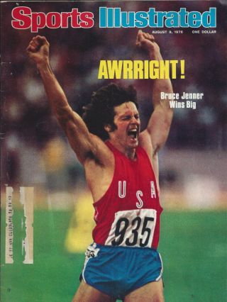 1976 Montreal Olympics,  Bruce Jenner In His Prime,  Sports Illustrated,  Aug 9,  1976