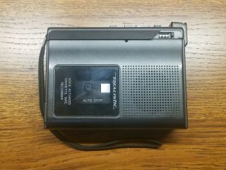 Realistic Minisette - 20 Voice Activated Cassette Recorder Vintage Radio Shack