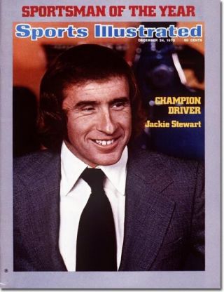 December 24,  1973 Jackie Stewart Formula One Racing Soy Sports Illustrated