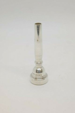 Vintage Bach 3c Trumpet Mouthpiece,  Silver Plated