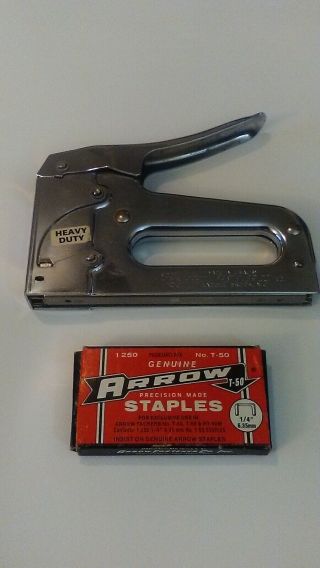 Vintage Arrow Stapler Model T - 50