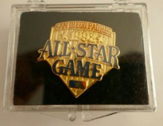 San Diego Padres 1992 All Star Game Pin Very Rare Look