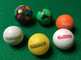 Subbuteo Vintage Team Subbuteo Balls