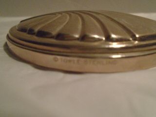 Vintage Sterling Silver Pocket Mirror Towle Smiths Since 1960