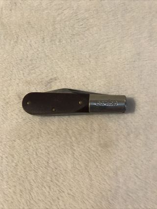 Vintage Pocket Knife Barlow Colonial Prov Usa 2 Blade