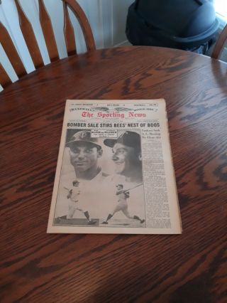 August 29,  1964 - The Sporting News - Bob Allison & Harmon Killebrew Of The Twins