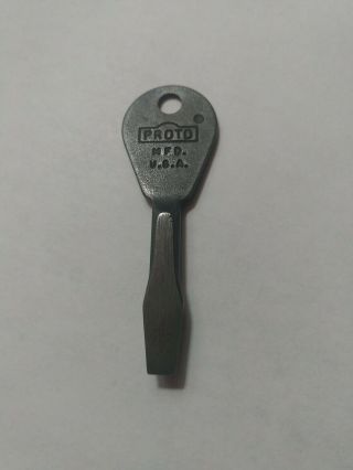 Vintage Proto Usa Key Chain Screwdriver