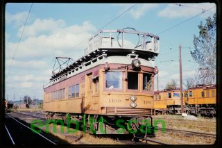 Slide,  Css&sb Chicago South Shore & South Bend Line Car 1100,  In 1961