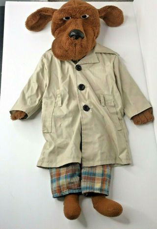 Vintage Mcgruff The Crime Dog Puppet 24 " Full Body The Advertising Council