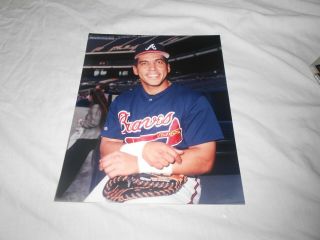 Andres Galarraga Atlanta Braves 8 X 10 Photo