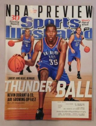 Nba Preview Kevin Durant Oklahoma City 2010 Sports Illustrated