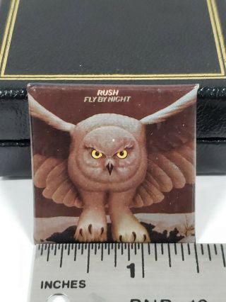 Vintage Rush - Fly By Night - Music Concert Pin (1.  5 ") 1980 