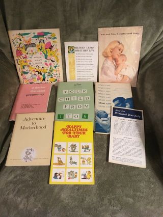 Vintage Childcare Motherhood Books,  1960s Your Baby Book - Wyeth Labs,  Similac