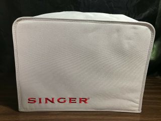 Vintage Singer Sewing Machine Dust Cover For Most Standard Machines Vgc