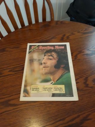 January 20,  1973 - The Sporting News - J.  P.  Parise Of The Minnesota North Stars